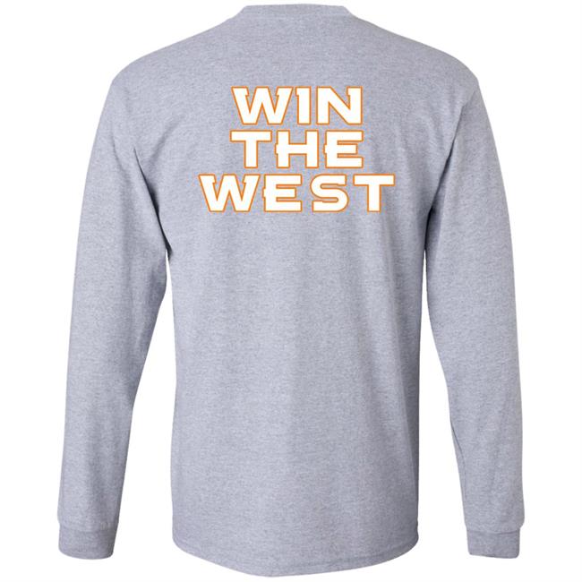 Zac Stevens Win The West Shirt Denver Broncos Zac Stevens Win The West Shirt Denver Broncos