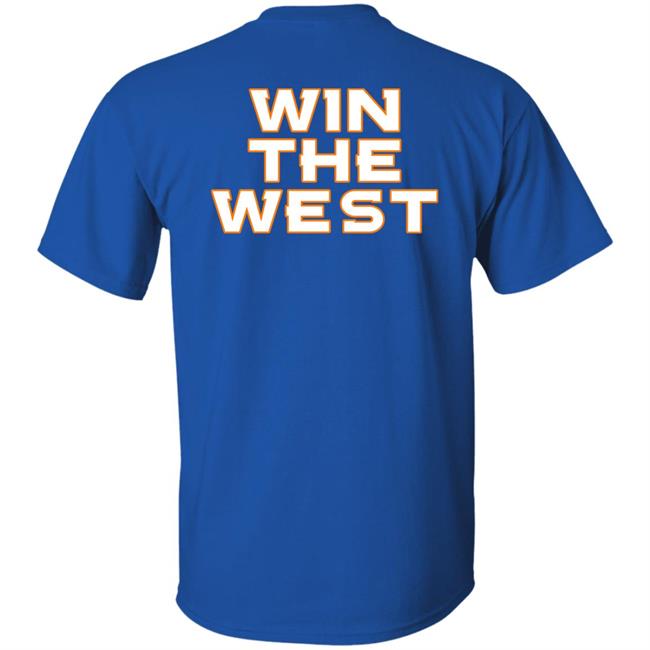 Zac Stevens Win The West Shirt Denver Broncos Zac Stevens Win The West Shirt Denver Broncos
