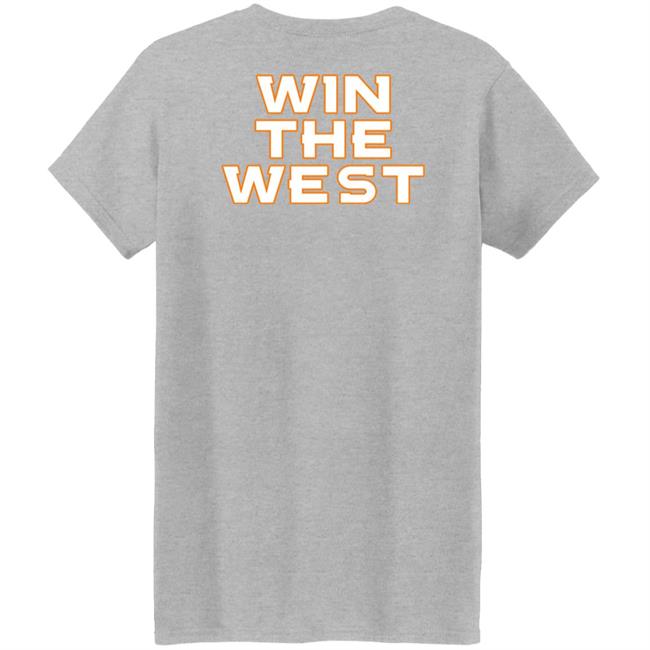 Zac Stevens Win The West Shirt Denver Broncos Zac Stevens Win The West Shirt Denver Broncos