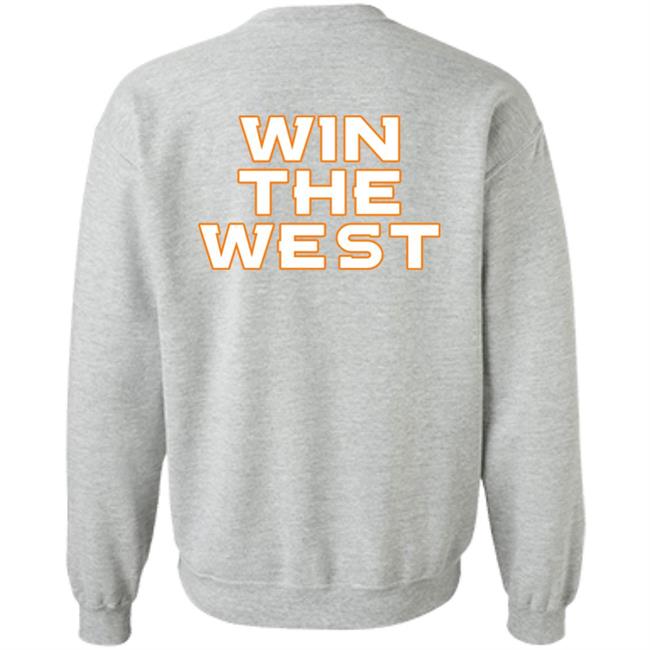Zac Stevens Win The West Shirt Denver Broncos Zac Stevens Win The West Shirt Denver Broncos