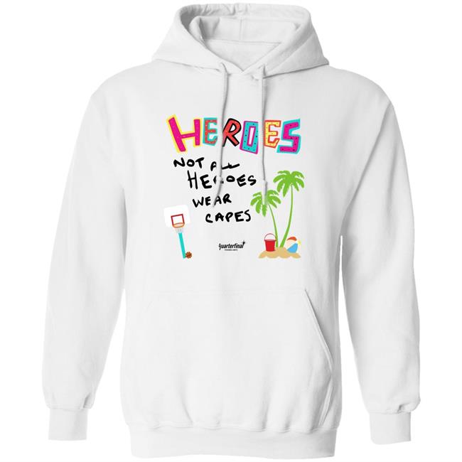 Evan Mobley Heroes Not All Heroes Wear Capes Quarterfinal Hoodie Cleveland Cavaliers Qtfl Shop