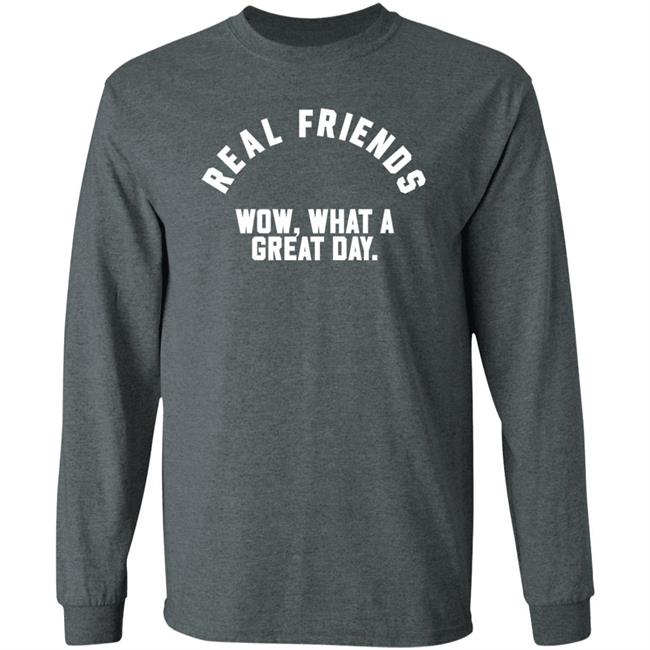 Real Friends Wow What A Great Day Shirt Altpress Store Real Friends Wow What A Great Day Shirt Altpress Store