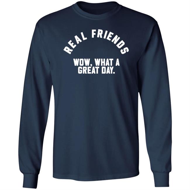 Real Friends Wow What A Great Day Shirt Altpress Store Real Friends Wow What A Great Day Shirt Altpress Store
