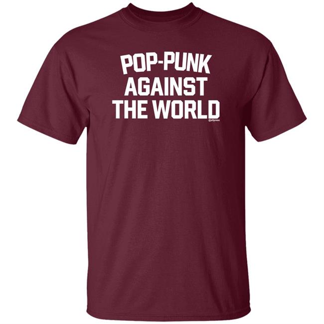 Altpress Shop Pop Punk Against The World Shirt Altpress Shop Pop Punk Against The World Shirt
