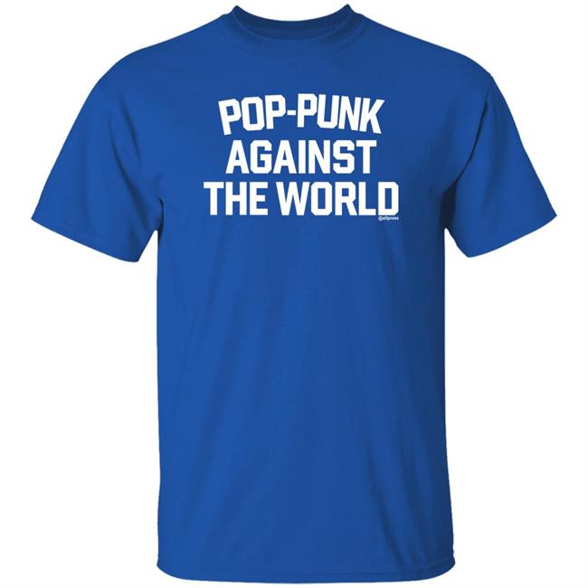 Altpress Shop Pop Punk Against The World Shirt Altpress Shop Pop Punk Against The World Shirt