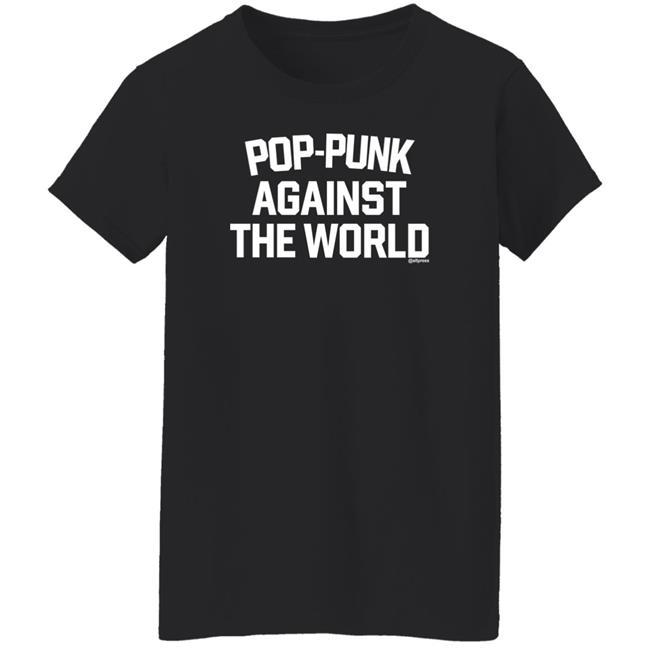 Altpress Shop Pop Punk Against The World Shirt Altpress Shop Pop Punk Against The World Shirt
