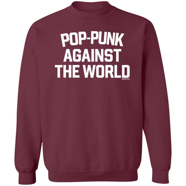 Altpress Shop Pop Punk Against The World Shirt Altpress Shop Pop Punk Against The World Shirt