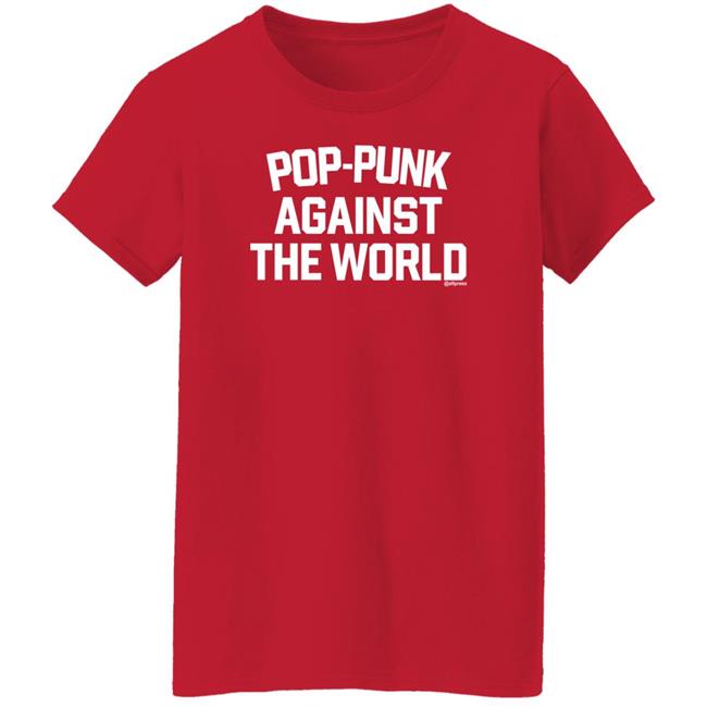 Altpress Shop Pop Punk Against The World Shirt Altpress Shop Pop Punk Against The World Shirt