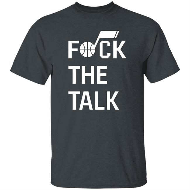 Rudy Gobert Fuck The Talk Tee Jazz Uniform Tracker Rudy Gobert Fuck The Talk Tee Jazz Uniform Tracker