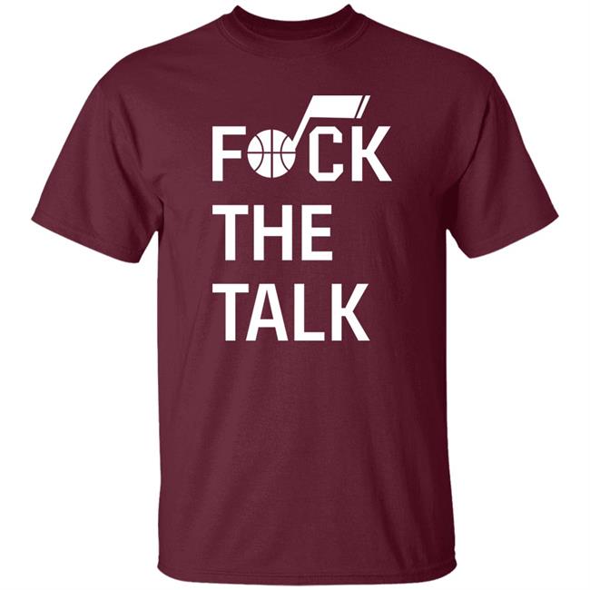 Rudy Gobert Fuck The Talk Tee Jazz Uniform Tracker Rudy Gobert Fuck The Talk Tee Jazz Uniform Tracker