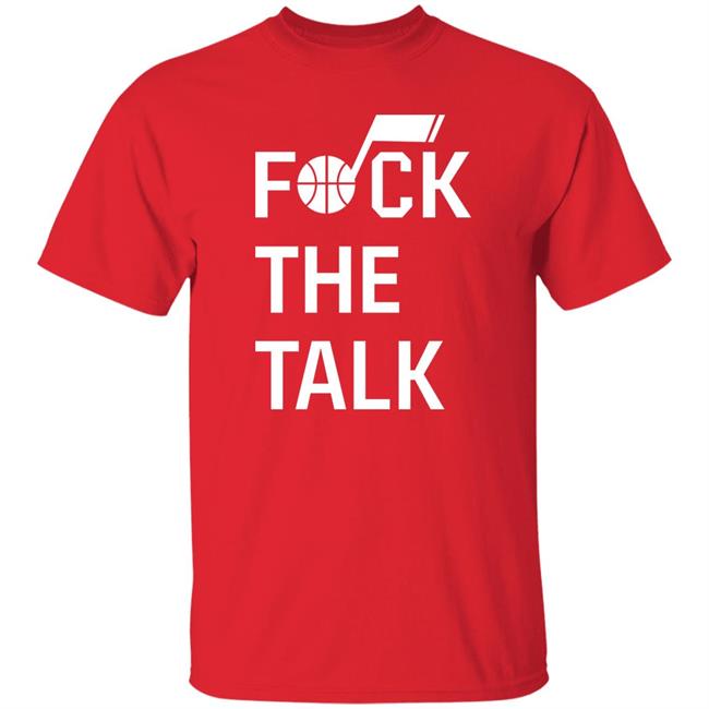 Rudy Gobert Fuck The Talk Tee Jazz Uniform Tracker Rudy Gobert Fuck The Talk Tee Jazz Uniform Tracker