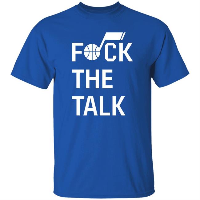Rudy Gobert Fuck The Talk Tee Jazz Uniform Tracker Rudy Gobert Fuck The Talk Tee Jazz Uniform Tracker