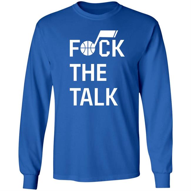 Rudy Gobert Fuck The Talk Tee Jazz Uniform Tracker Rudy Gobert Fuck The Talk Tee Jazz Uniform Tracker