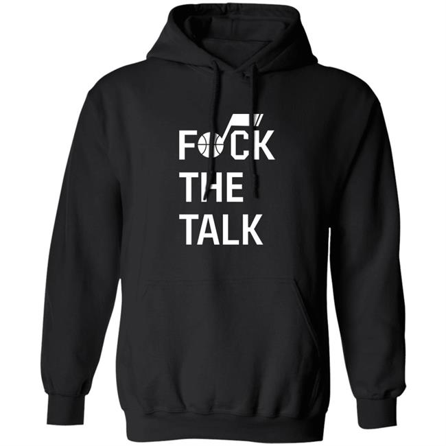 Rudy Gobert Fuck The Talk Tee Jazz Uniform Tracker Rudy Gobert Fuck The Talk Tee Jazz Uniform Tracker