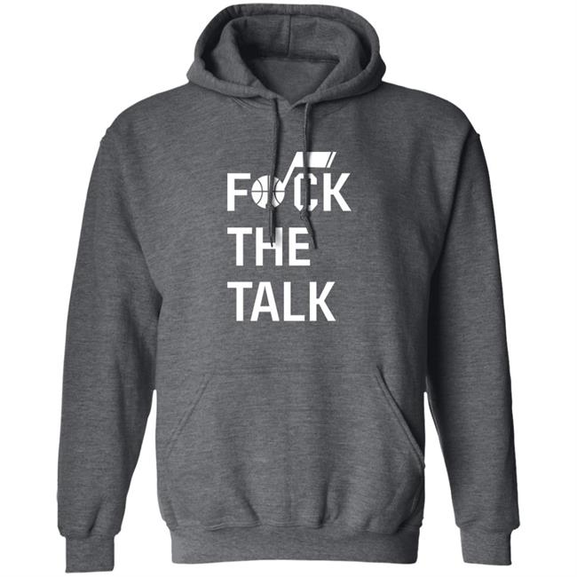 Rudy Gobert Fuck The Talk Tee Jazz Uniform Tracker Rudy Gobert Fuck The Talk Tee Jazz Uniform Tracker