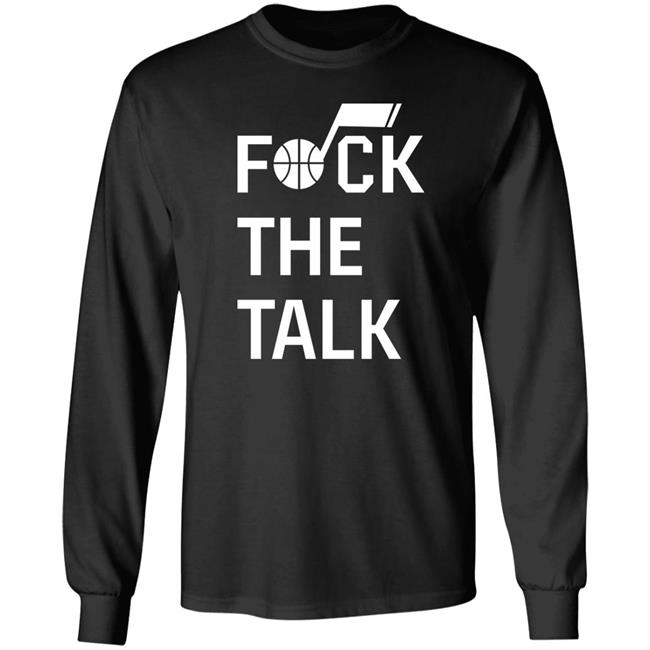 Rudy Gobert Fuck The Talk Tee Jazz Uniform Tracker Rudy Gobert Fuck The Talk Tee Jazz Uniform Tracker