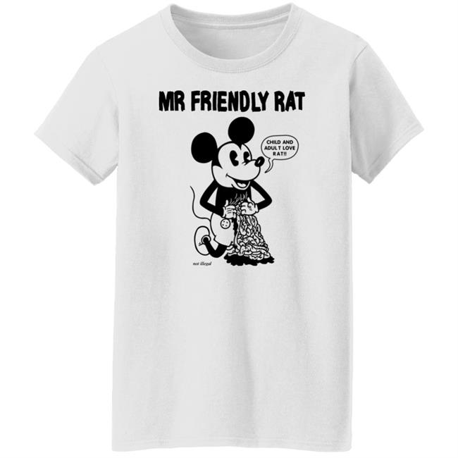 Mr Friendly Rat Child And Adult Love Rat Shirt Rory Blank Mr Friendly Rat Child And Adult Love Rat Shirt Rory Blank