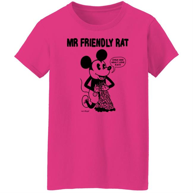 Mr Friendly Rat Child And Adult Love Rat Shirt Rory Blank Mr Friendly Rat Child And Adult Love Rat Shirt Rory Blank