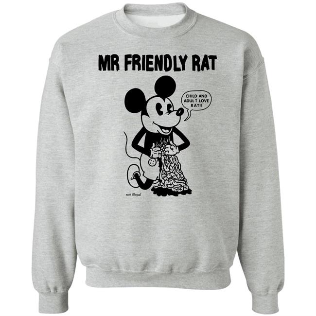 Mr Friendly Rat Child And Adult Love Rat Shirt Rory Blank Mr Friendly Rat Child And Adult Love Rat Shirt Rory Blank