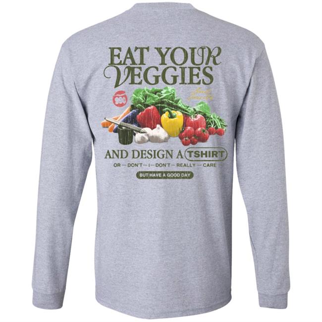 1800Xo Merch Eat Your Veggies Shirt Jake Pressure Eat Your Veggies Or Don't I Don't Really Care Shirt 1800Xo Merch Eat Your Veggies Shirt Jake Pressure Eat Your Veggies Or Don't I Don't Really Care Shirt