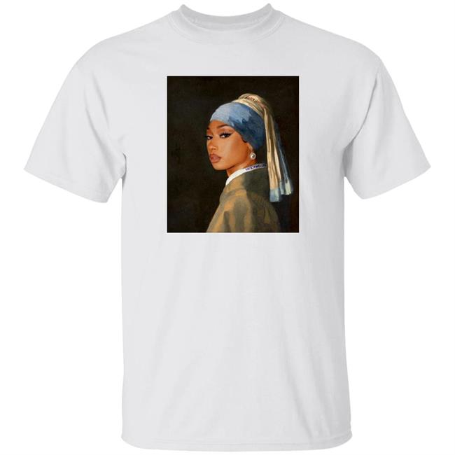 Tina Snow Hot Girl With A Pearl Earring Shirt Liyah Megan Thee Stallion
