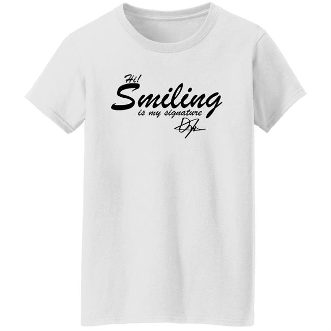 Hi Smiling Is My Signature Shirt Ons Jabeur Internazionali Bnl Hi Smiling Is My Signature Shirt Ons Jabeur Internazionali Bnl