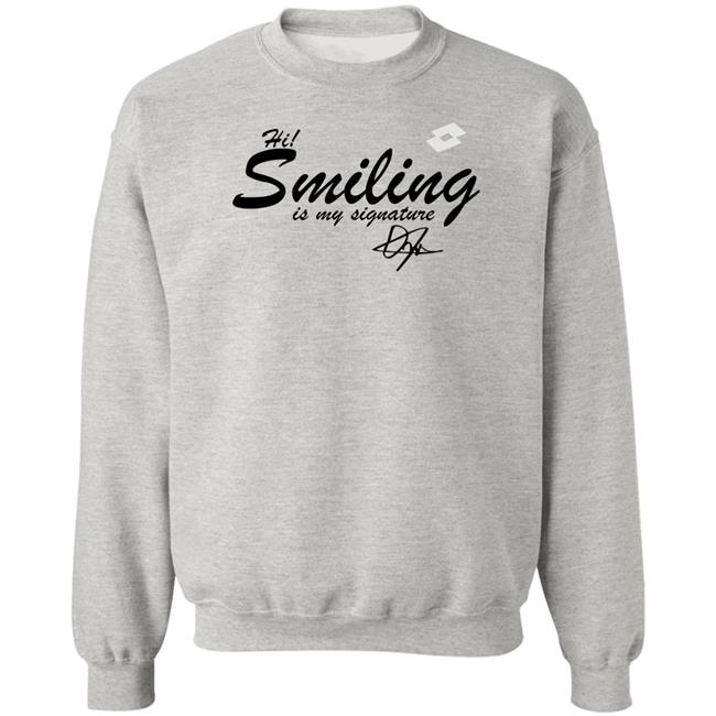 Hi Smiling Is My Signature Shirt Ons Jabeur Internazionali Bnl Hi Smiling Is My Signature Shirt Ons Jabeur Internazionali Bnl