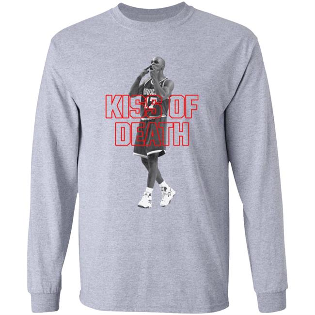 Mario Elie Kiss Of Death Shirt Houston Rockets Mario Elie Kiss Of Death Shirt Houston Rockets