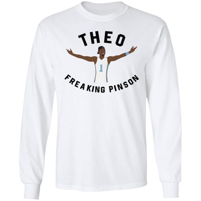 Theo Freaking Pinson T Shirt Theo Pinson Dallas Mavericks Theo Freaking Pinson T Shirt Theo Pinson Dallas Mavericks