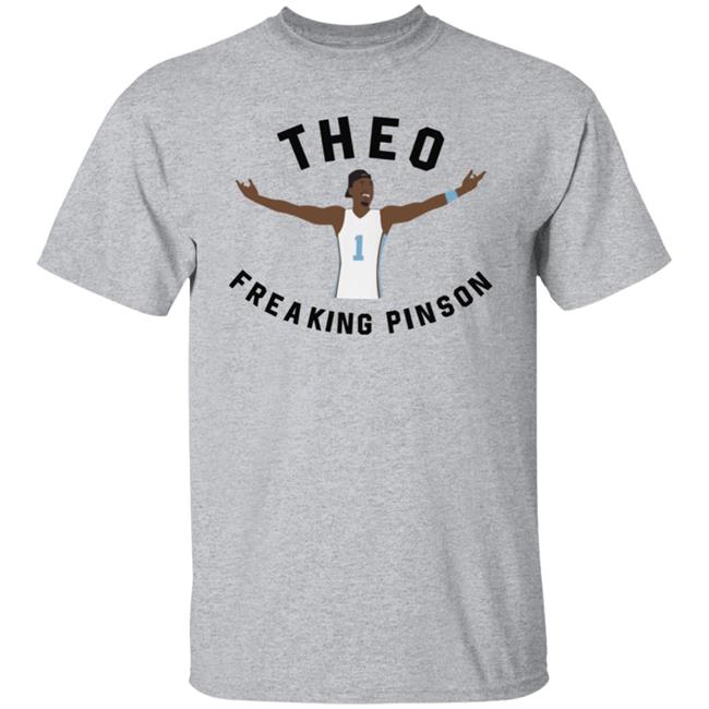 Theo Freaking Pinson T Shirt Theo Pinson Dallas Mavericks Theo Freaking Pinson T Shirt Theo Pinson Dallas Mavericks