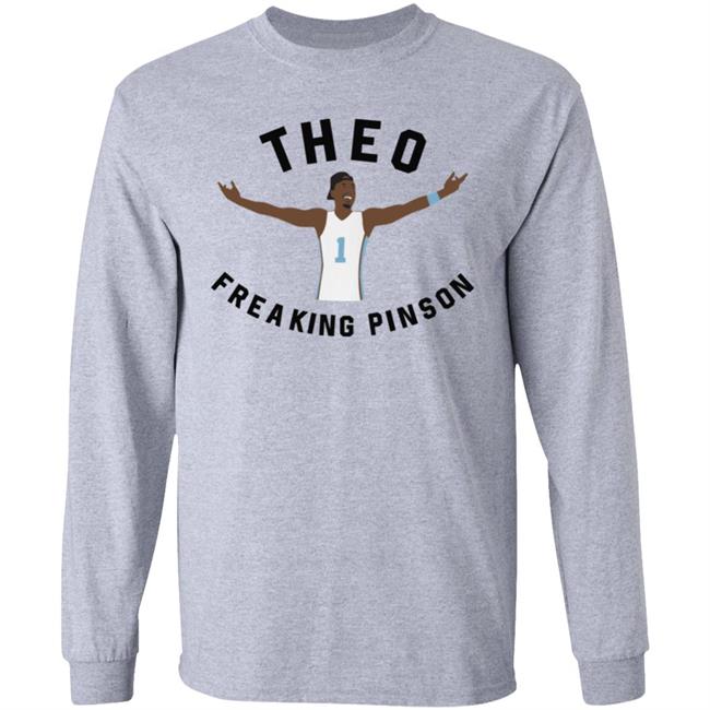 Theo Freaking Pinson T Shirt Theo Pinson Dallas Mavericks Theo Freaking Pinson T Shirt Theo Pinson Dallas Mavericks