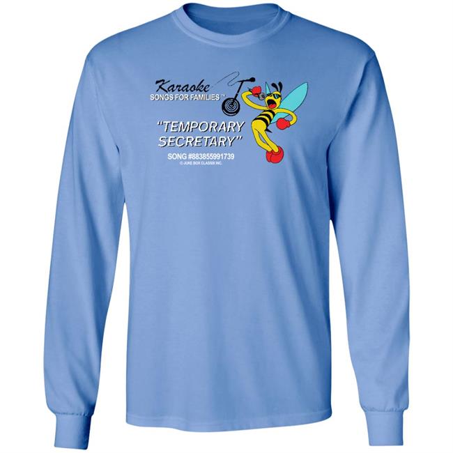 Temporary Secretary Shirt Mega64 Merch Karaoke Songs For Families Temporary Secretary Shirt Temporary Secretary Shirt Mega64 Merch Karaoke Songs For Families Temporary Secretary Shirt
