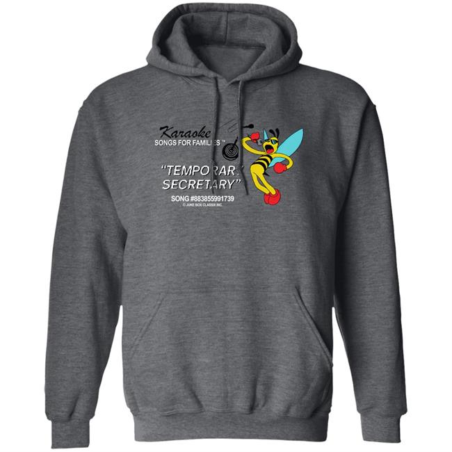 Temporary Secretary Shirt Mega64 Merch Karaoke Songs For Families Temporary Secretary Shirt Temporary Secretary Shirt Mega64 Merch Karaoke Songs For Families Temporary Secretary Shirt