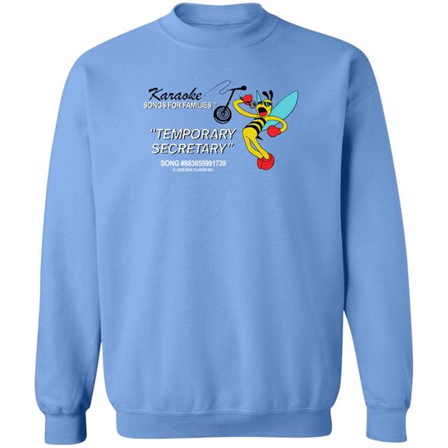 Temporary Secretary Shirt Mega64 Merch Karaoke Songs For Families Temporary Secretary Shirt Temporary Secretary Shirt Mega64 Merch Karaoke Songs For Families Temporary Secretary Shirt