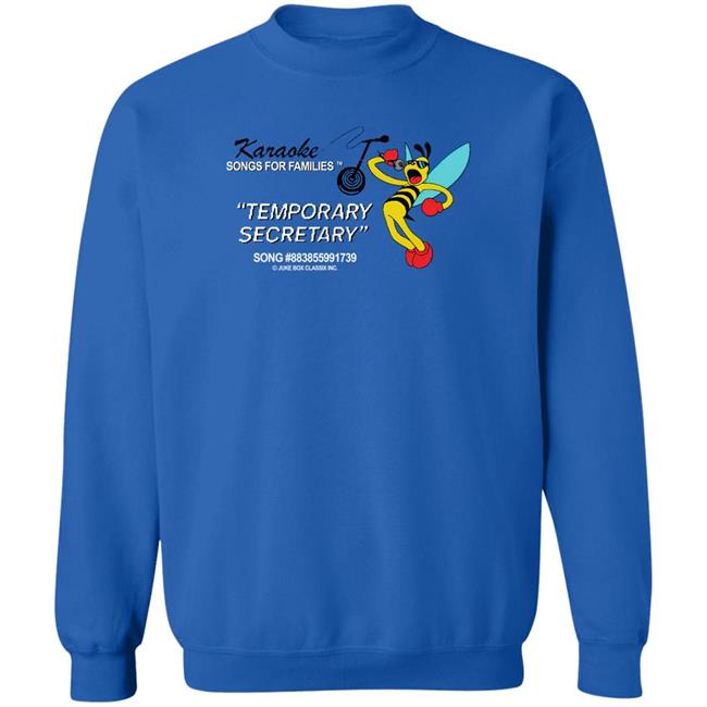 Temporary Secretary Shirt Mega64 Merch Karaoke Songs For Families Temporary Secretary Shirt Temporary Secretary Shirt Mega64 Merch Karaoke Songs For Families Temporary Secretary Shirt