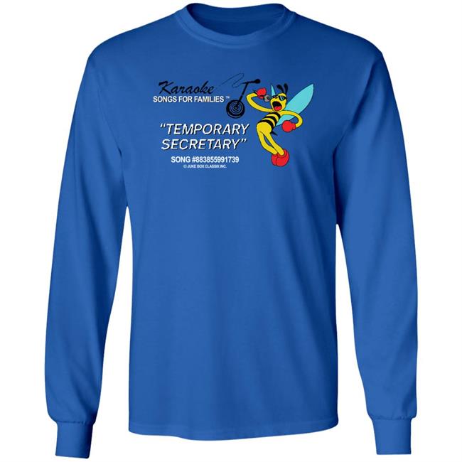 Temporary Secretary Shirt Mega64 Merch Karaoke Songs For Families Temporary Secretary Shirt Temporary Secretary Shirt Mega64 Merch Karaoke Songs For Families Temporary Secretary Shirt