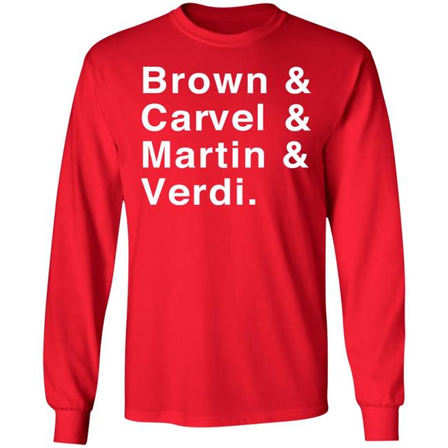 Brown Carvel Martin Verdi Shirt UMass Athletics Brown Carvel Martin Verdi Shirt UMass Athletics