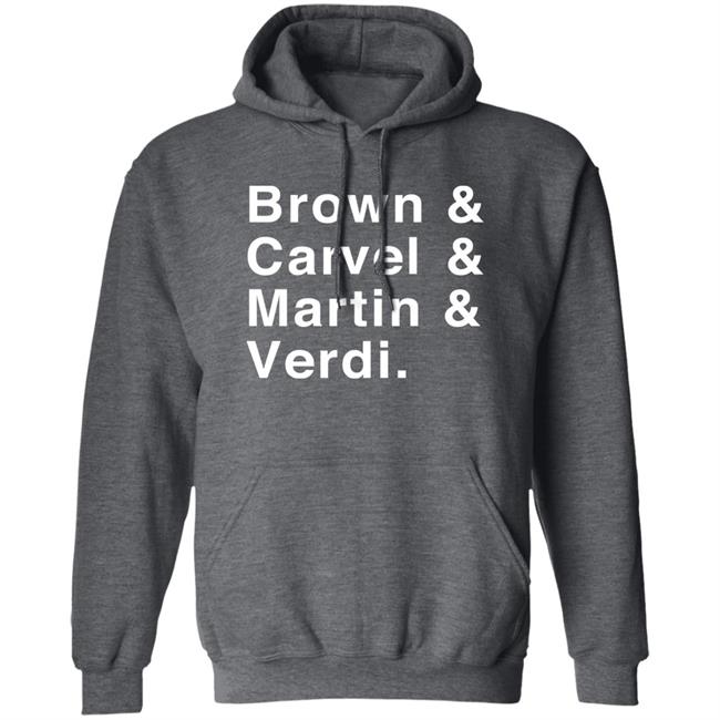 Brown Carvel Martin Verdi Shirt UMass Athletics Brown Carvel Martin Verdi Shirt UMass Athletics