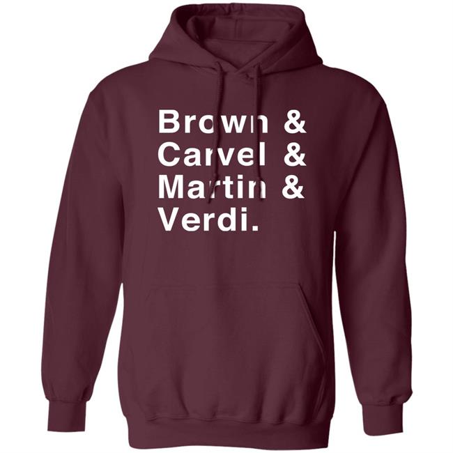 Brown Carvel Martin Verdi Shirt UMass Athletics Brown Carvel Martin Verdi Shirt UMass Athletics