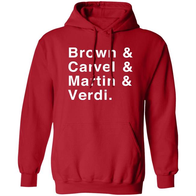 Brown Carvel Martin Verdi Shirt UMass Athletics Brown Carvel Martin Verdi Shirt UMass Athletics