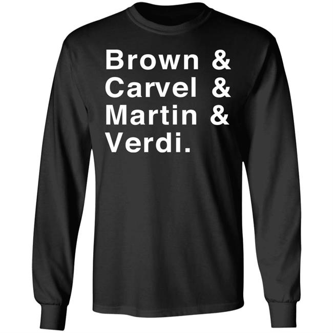 Brown Carvel Martin Verdi Shirt UMass Athletics Brown Carvel Martin Verdi Shirt UMass Athletics