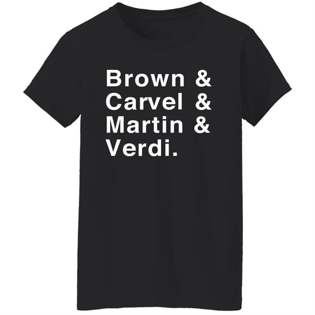 Brown Carvel Martin Verdi Shirt UMass Athletics Brown Carvel Martin Verdi Shirt UMass Athletics