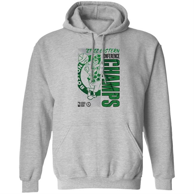 Celtics Store Boston Celtics 2022 Eastern Conference Champions Locker Room Shirt 2022 Eastern Conference Champions Locker Room Shirt Boston Celtics Celtics Store