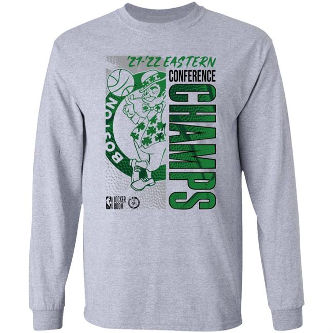 Celtics Store Boston Celtics 2022 Eastern Conference Champions Locker Room Shirt Celtics Store Boston Celtics 2022 Eastern Conference Champions Locker Room Shirt