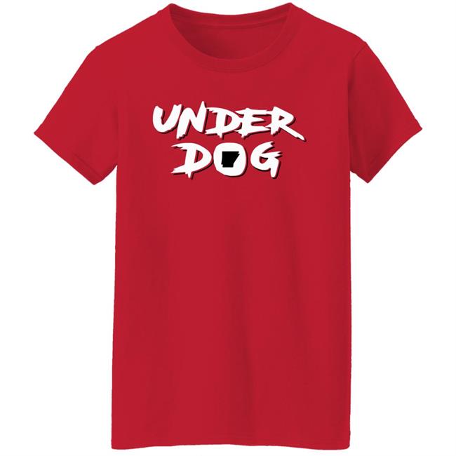 Under Dog Merch Bobby BP Portis Underdog Arkansas Shirt Underdog Arkansas Shirt Bobby BP Portis Under Dog Merch