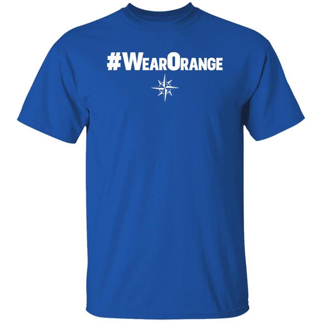 Seattle Mariners Wear Orange T Shirt