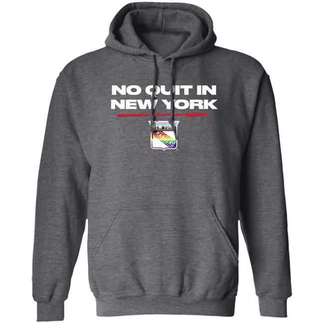 New York Rangers No Quit In New York Pride Shirt Rangers Exclusive No Quit Pride Shirt