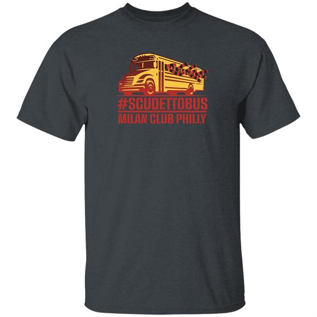 Scudettobus Milan Club Philly Shirt Milan Club Philly