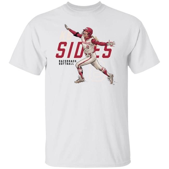 2022 Razorback Softball Kb Sides Slugger T Shirt B-Unlimited Merch