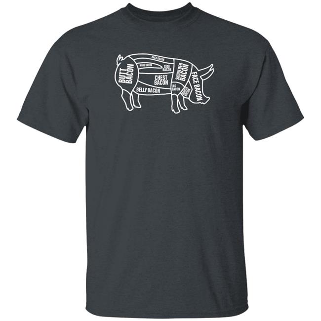 Bacon Bits Shirt Chris Cillizza Butt Bacon Face Bacon Shirt Bullzerk Merch